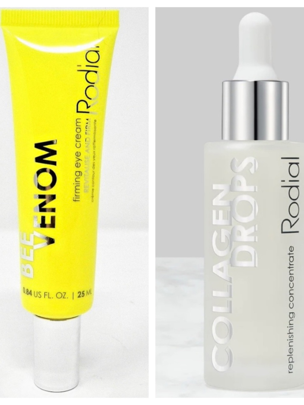 Rodial Bee Venom Firming Eye Cream & Collagen Drops Replenishing Concentrate
